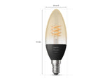 Ampoule individuelle E14 avec filament - White
