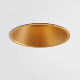 Bundle 3 LOTIS Round Recessed 82 Champagne Brushed et 3 GU10 wca