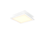 Panneau lumineux carré Aurelle 30X30 cm Blanc