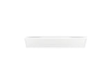 Panneau Aurelle rectangulaire LED 120X30 cm Blanc