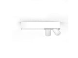 Plafonnier Centris 2 spots Blanc
