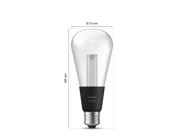 Pack Ampoule de 1 E27 White and Color ambiance - 806 lm