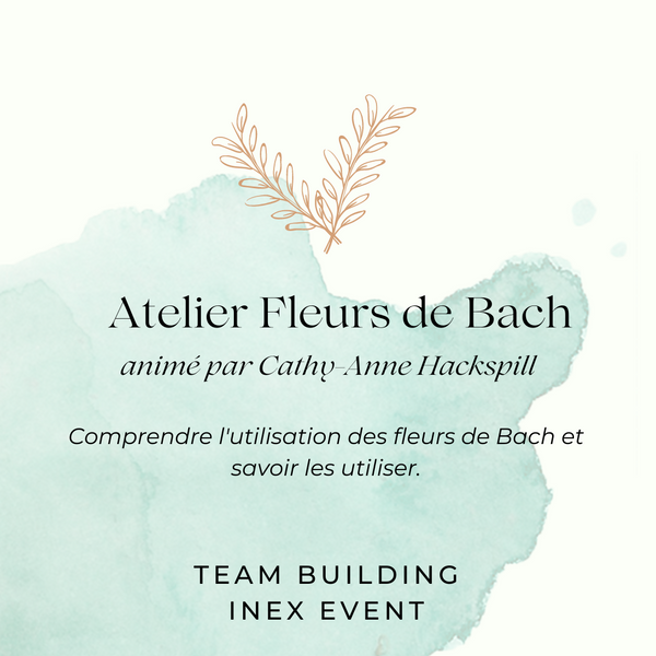 Team Building Atelier Initiation aux Fleurs de Bach