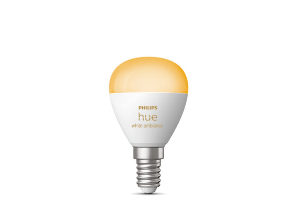 Pack Ampoule de 1 sphérique E14 White Ambiance
