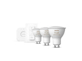 Kit de démarrage GU10 x3 ampoules White and Color ambiance + bouton intelligent