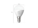 Pack de 2 ampoules sphérique E14 White
