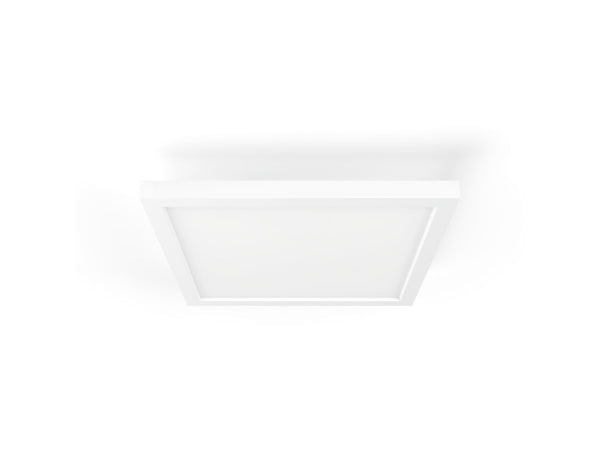 Panneau lumineux carré Aurelle 30X30 cm Blanc