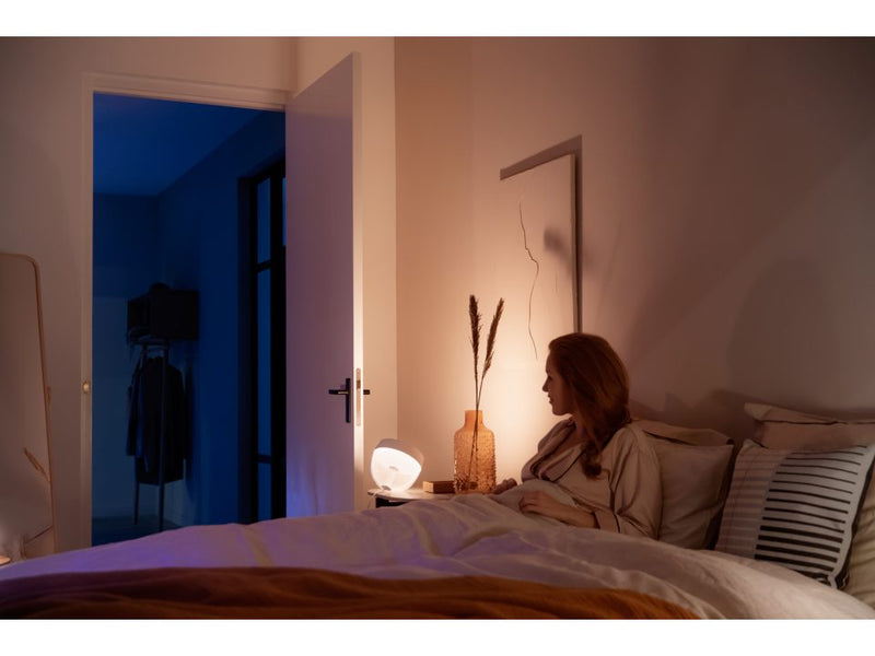 Lampe à poser Iris blanche