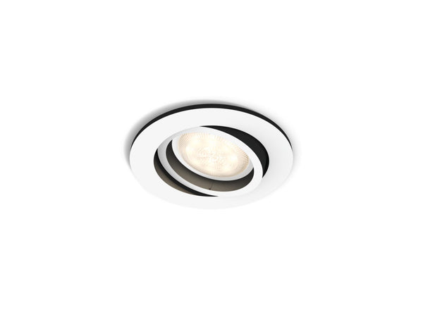 Spot à encastrer Milliskin Blanc rond