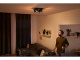 Spot quadruple Buckram Noir