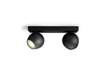 Spot double Buckram Noir
