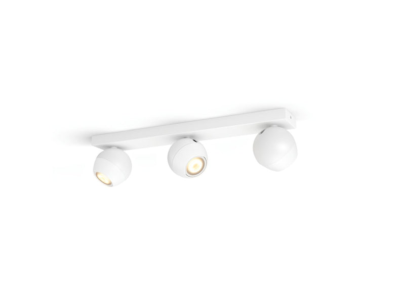 Spot triple Buckram Blanc