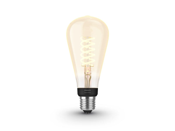 Pack Ampoule de 1 ST72 E 27 Filament Edison - Filament Hue White
