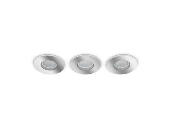 Spot Downlight encastrable Adore Bathroom Chrome (3 spots)