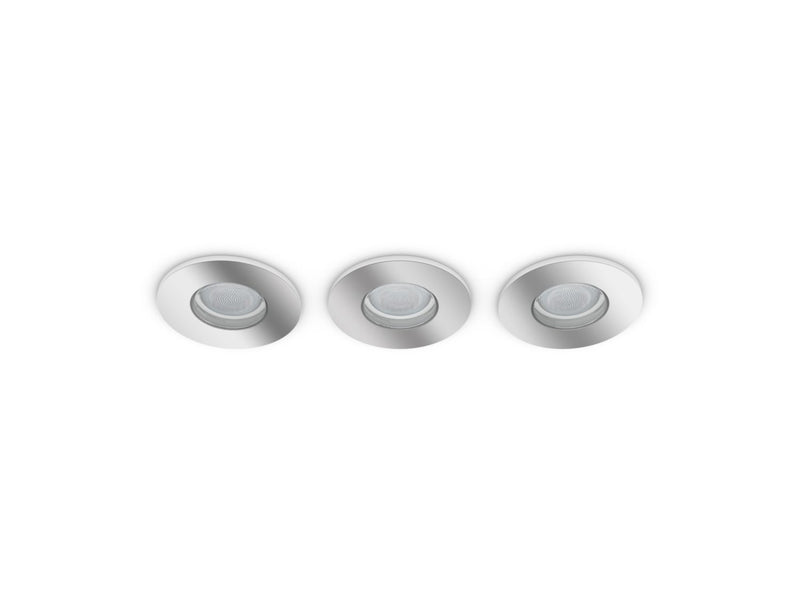 Spot Downlight encastrable Adore Bathroom Chrome (3 spots)