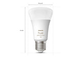 Kit de démarrage E27 White and Color Ambiance (3 ampoules + bouton intelligent) 1100LM