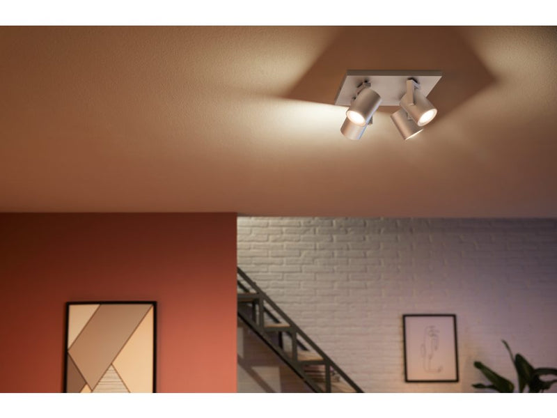 Spot quadruple Argenta Aluminium
