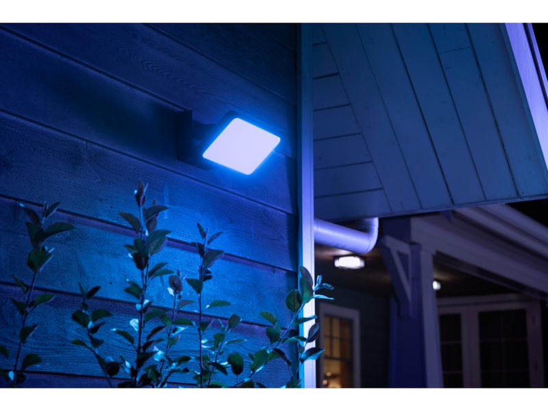 Projecteur extérieur Discover Noir - White and color ambiance