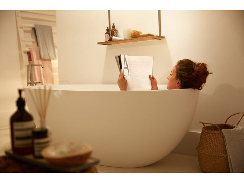 Plafonnier salle de bains Struana avec télécommande