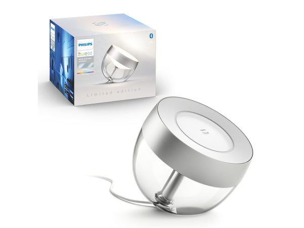 Lampe à poser Iris argent