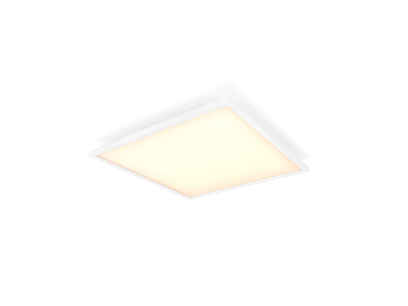 Panneau lumineux carré Aurelle 60X60 cm Blanc