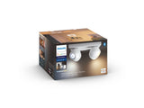 Spot quadruple Buckram Blanc