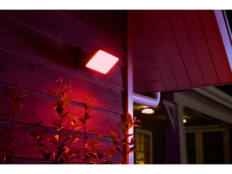 Projecteur extérieur Discover Noir - White and color ambiance
