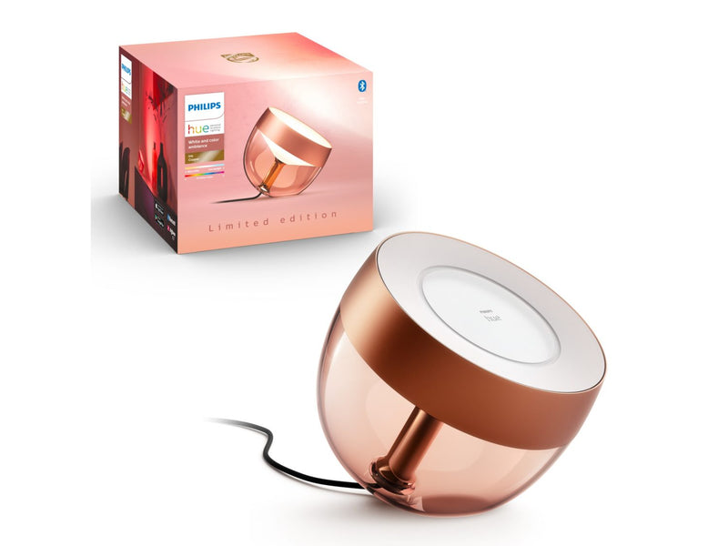 Lampe à poser Iris cuivre