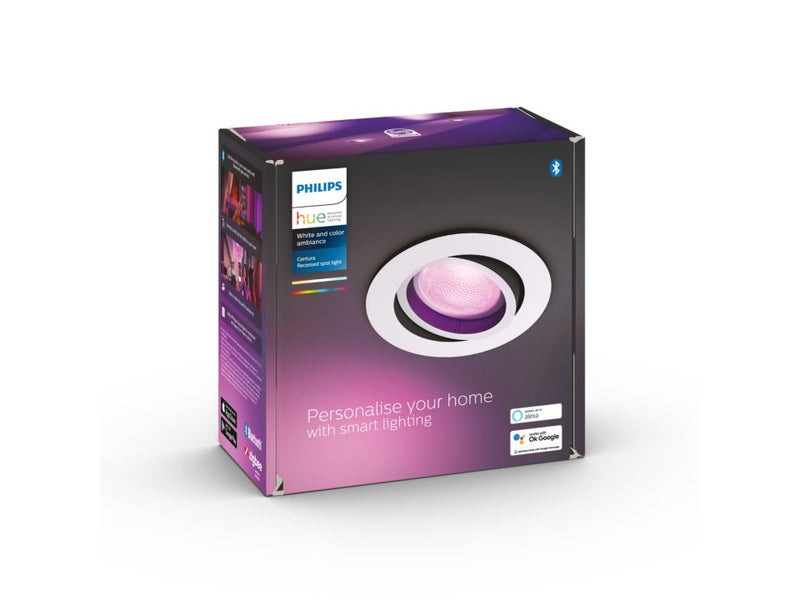 Spot encastrable Centura Blanc rond