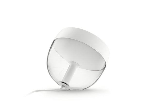 Lampe à poser Iris blanche