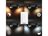 Spot double Buckram Noir