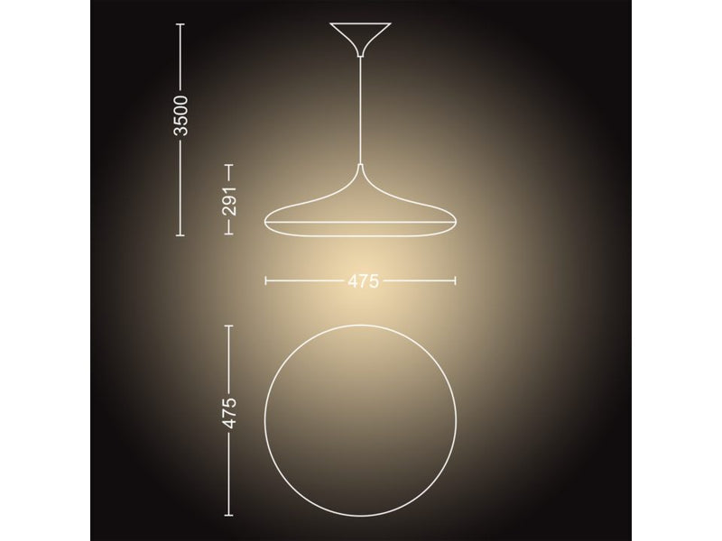 Suspension Cher Blanc