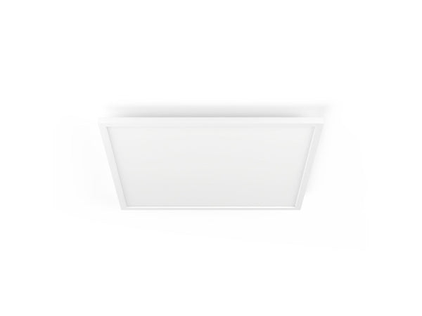 Panneau lumineux carré Aurelle 60X60 cm Blanc