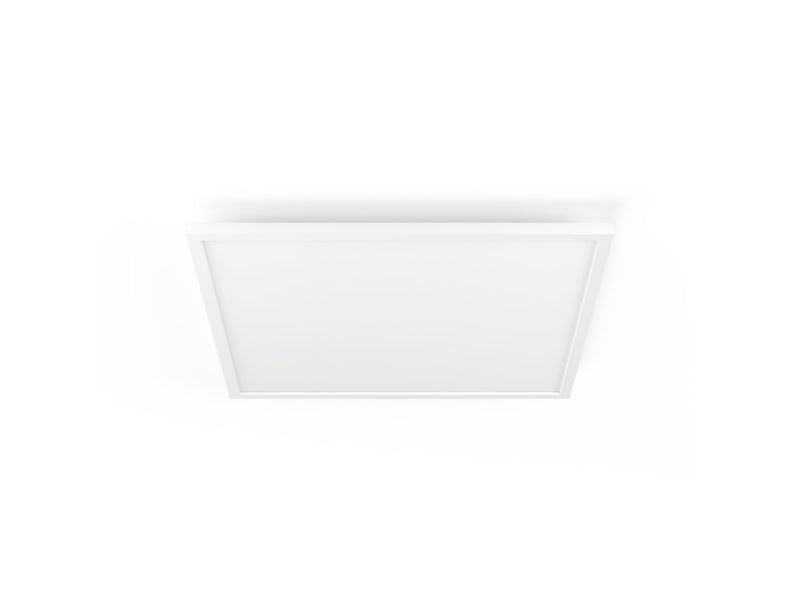 Panneau lumineux carré Aurelle 60X60 cm Blanc