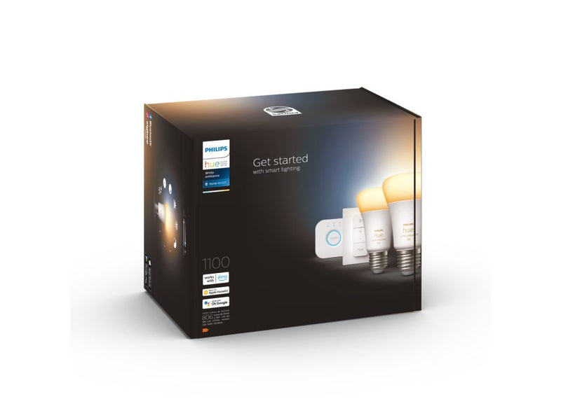Kit de démarrage E27 White Ambiance (2 ampoules)