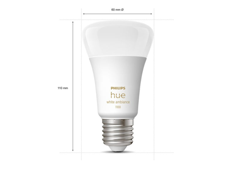 Kit de démarrage E27 White Ambiance (2 ampoules)