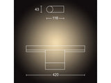 Lampe pour miroir de salle de bain Adore Petit modèle