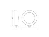 Applique murale extérieure Daylo Inox
