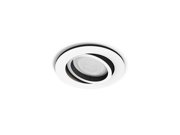 Spot à encastrer Milliskin Blanc rond