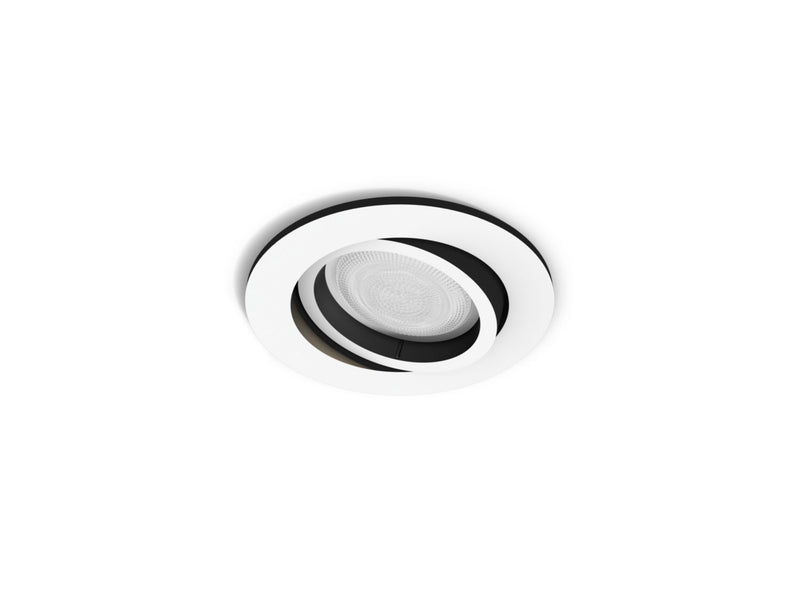 Spot à encastrer Milliskin Blanc rond