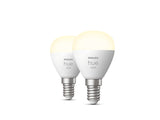 Pack de 2 ampoules sphérique E14 White
